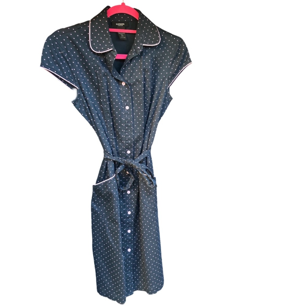 Polka Dot Midi Dress